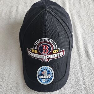 AUTHENTIC BOSTON RED SOX 2007 World‎ Series Champions Baseball Cap NEW